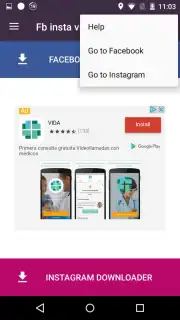 Fb insta video Download captura 6