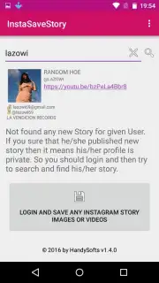 Story downloader for Instagram captura 2