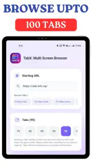 TabX: Multi Screen Browser captura 6