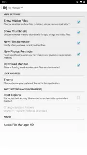 File Manager HD captura 5
