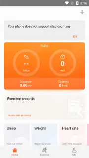 Huawei Health captura 1