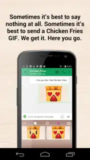 Chicken Fries Keyboard captura 1