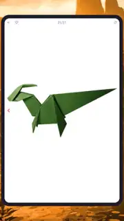 Origami dinosaurs paper shapes captura 13