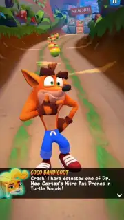 Crash Bandicoot: On the Run! captura 3