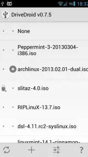 DriveDroid captura 4