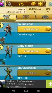 Clicker Heroes captura 5