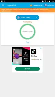 SuperVPN Fast VPN Client captura 2