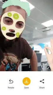 YouCam Fun captura 9