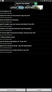 Latest UFO Sightings captura 4