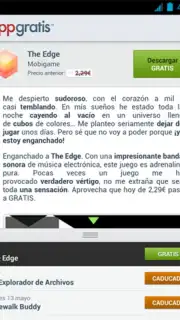 AppGratis captura 1